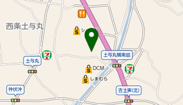 コインランドリー26土与丸店の地図画像