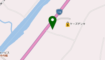 コインランドリーThanks大子店の地図画像