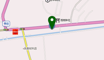 大型コインランドリー幸田2号店の地図画像