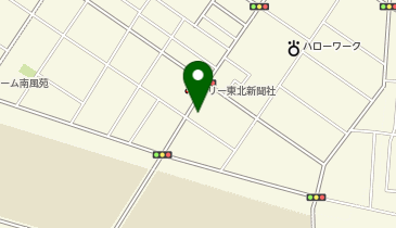 コインランドリーココチ三沢桜町店の地図画像