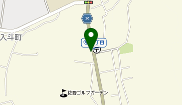 WASH&DRY佐野町店の地図画像