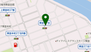 WASHPARK東雲店の地図画像