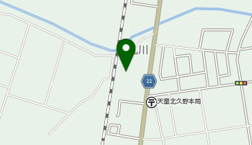 コインランドリーはれはれ天童店の地図画像