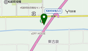 コインランドリーミッキー松前店の地図画像