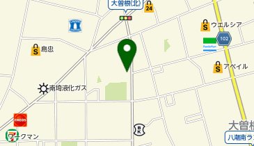 コインランドリーネオブルー大曽根店の地図画像