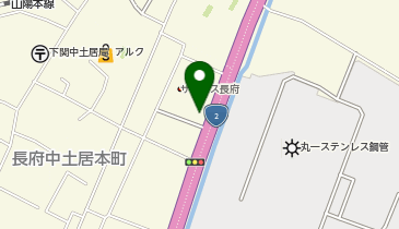 定額制ランドリーモコモコ長府店の地図画像