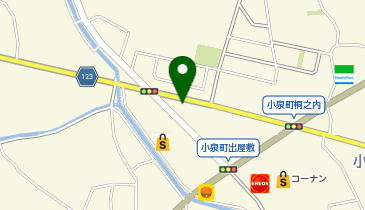 スノーランドリー大和郡山店の地図画像