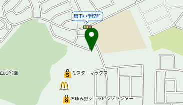 大型コインランドリーおゆみ野中央店の地図画像