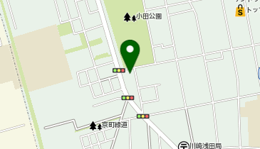 The24Laundry川崎浅田店の地図画像