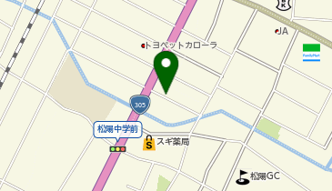 コインランドリーザブーン小松南店の地図画像