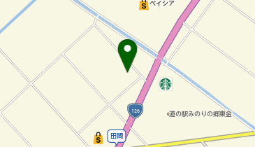 洗濯館東金店の地図画像