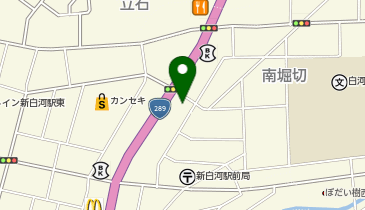 ミスターランドリー新白河店の地図画像