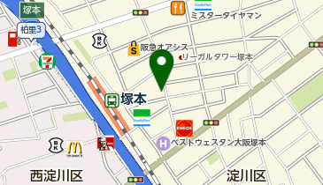 THECOINLAUNDRYTSUKAMOTOの地図画像
