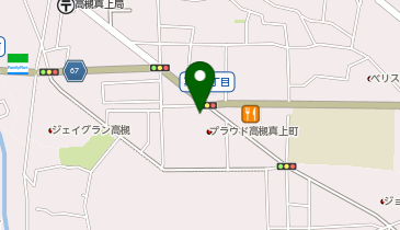 スノーランドリー高槻真上店の地図画像