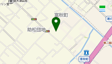 ECOランドリー泉大津千原店の地図画像