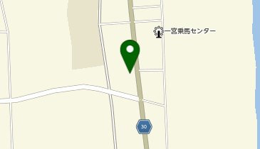 大型コインランドリー一宮海岸店の地図画像