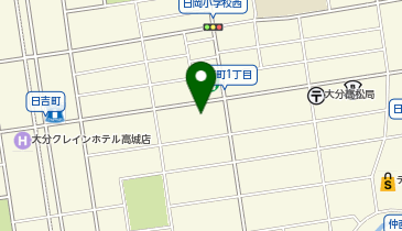 クリーニングステーションたかじょうの地図画像