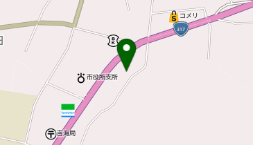 コインランドリーミッキー大島吉海店の地図画像