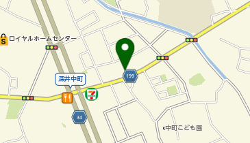 コインランドリーHello&rsquo;s深井北店の地図画像