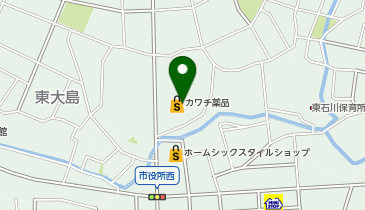 ランドリー専科東石川店の地図画像