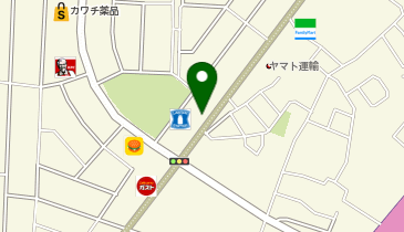 コインランドリー白くまくん滝尻店の地図画像