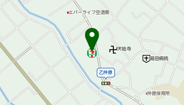 WLaundry粕屋仲原店の地図画像