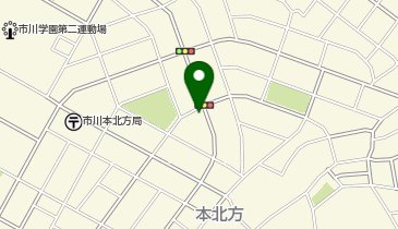 WashBlue本北方店の地図画像