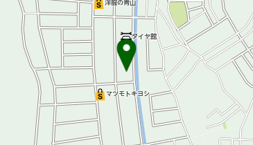 大型コインランドリー真岡店の地図画像