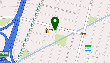 大型コインランドリー燕三条店の地図画像