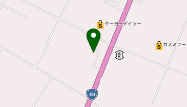 大型コインランドリーデポ新利根店の地図画像