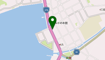 コインランドリーアクア三瓶店の地図画像