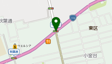 大型コインランドリー中木戸店の地図画像