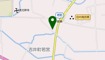 ASAHIコインランドリー吉井若宮店の地図画像