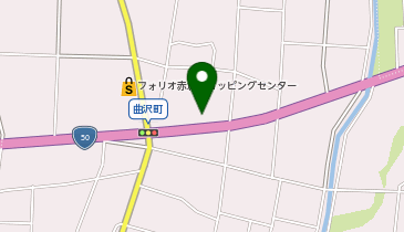 プードル伊勢崎曲沢店の地図画像