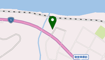 BONDLAUNDRY朝里店の地図画像