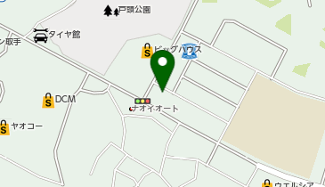 ジャンボランドリーふわふわ戸頭店の地図画像