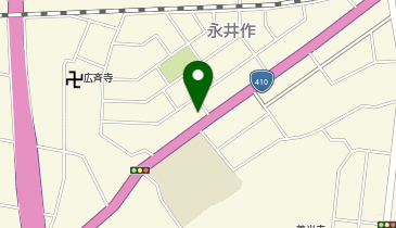 大型コインランドリー24H永井作店の地図画像