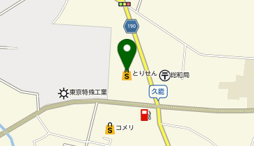 せんたく広場総和店の地図画像