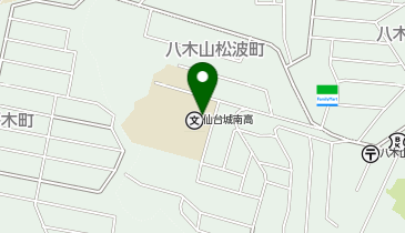 スーパーコインランドリー八木山店の地図画像