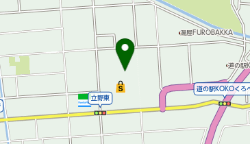 コインランドリーザブーン黒部店の地図画像