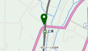 コインランドリー上浦駅前店の地図画像