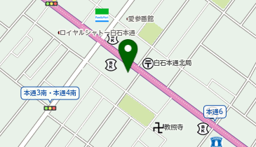 BONDLAUNDRY札幌白石本通店の地図画像
