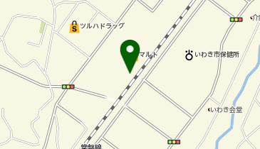 大型コインランドリー白くまくんマルトSC高坂店の地図画像
