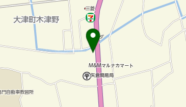 大型コインランドリー鳴門南店の地図画像