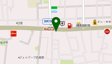 K★Wash関町南店の地図画像