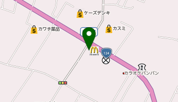 ランドリー専科波崎店の地図画像