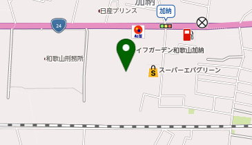 コインランドリー洗太郎加納店の地図画像