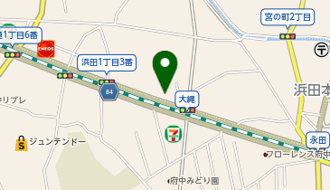 WASHPARK府中大通店の地図画像