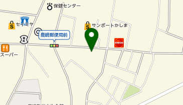 大型コインランドリー鹿嶋店の地図画像