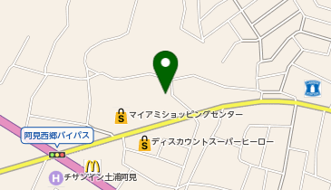 大型コインランドリー阿見中央店の地図画像